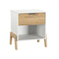 VENEZA - DRAWER NIGHTSTAND WHITE