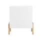 VENEZA - DRAWER NIGHTSTAND WHITE