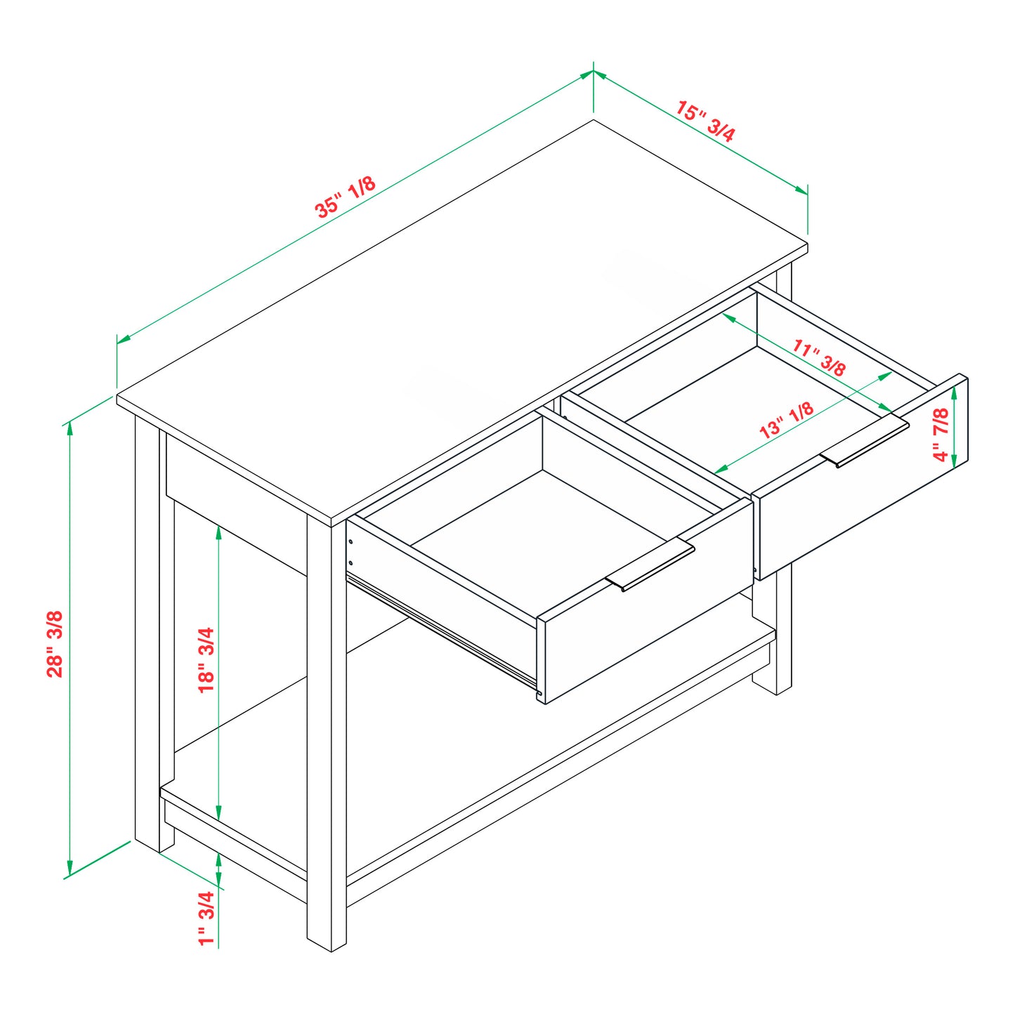 DENISE - CONSOLE TABLE