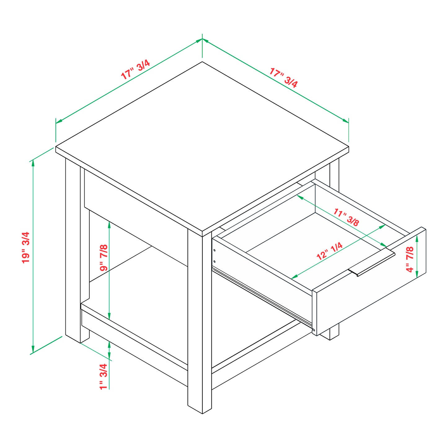 DENISE - END TABLE