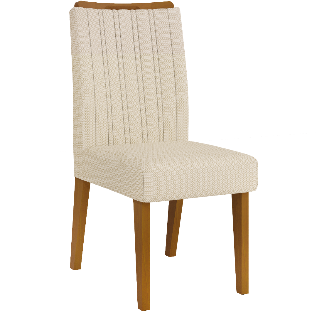 2 YORK Chairs in Brazilian wood